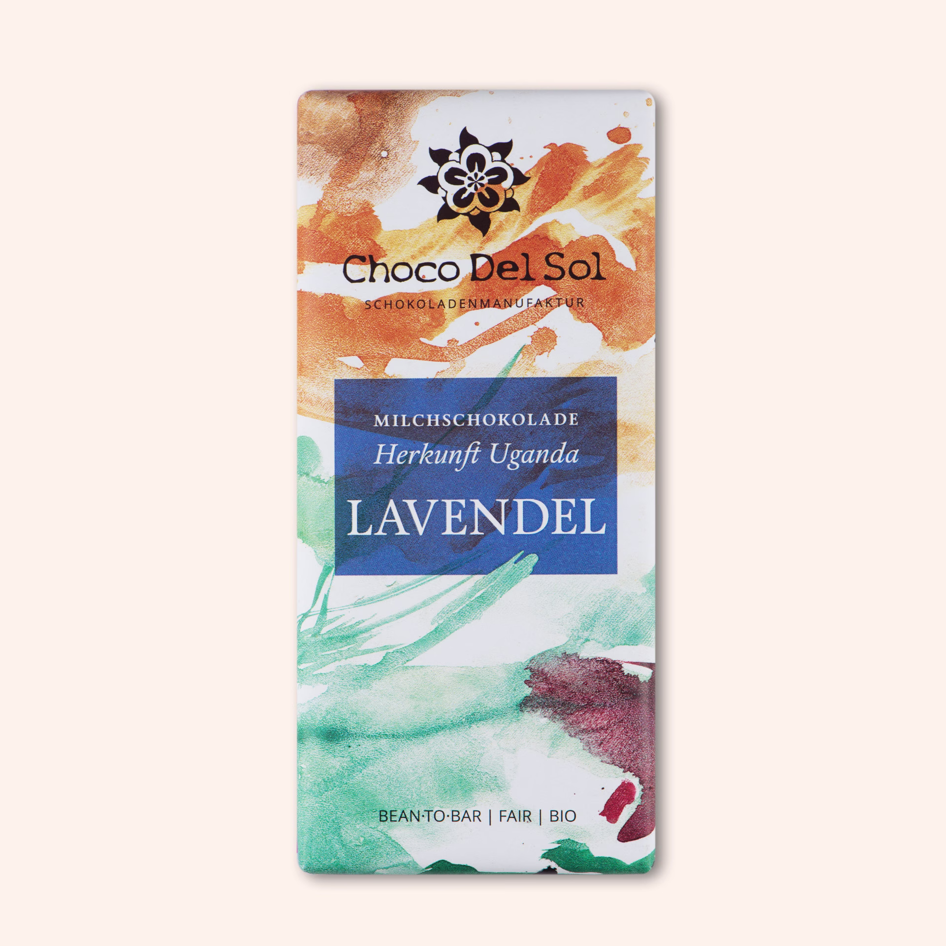Lavendel - Bio-Milchschokolade*